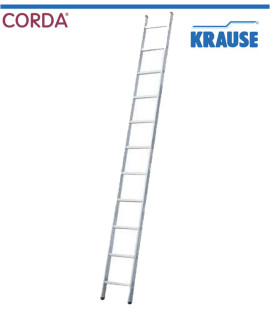 Професионална еднораменна алуминиева стълба KRAUSE CORDA 1x11, 3.05m